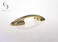 Gold Shell Shaped Plastic Coffin Handle Popular Product with High Durability P9003